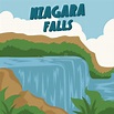 Niagara Waterfalls Stock Illustrations – 203 Niagara Waterfalls Stock ...