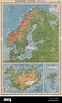 Escandinavia físico. Noruega Suecia Dinamarca Finlandia