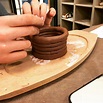 VIDEO & LESSON: Coil Pottery Techniques & Project | Coil pottery, Coil ...