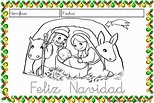 Fichas para trabajar la lectoescritura en Navidad. - Actividades infantil