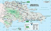 República Dominicana: mapa de la republica dominicana