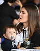 Charlotte Casiraghi with her son Balthazar at the airport • • Credit ...