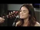 Lucy Hale (sings live) "Kiss Me" - YouTube