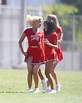Dianna Agron Dressed as a Cheerleader - 'Glee' Set Photos - Sept. 2014 ...