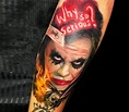 Joker Dark Knight Tattoo - Wiki Tattoo