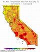 Climate Signals | Maps: California Temperature and Precipitation 2017 ...