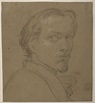 Frederik Kraft's Self Portrait (?), D1856 - Thorvaldsens Museums Catalogue
