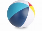 Balón de playa multicolor antiestrés