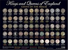 Kings and Queens of England Coin Poster A3 Size 29.7cm X - Etsy UK