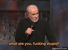 George Carlin Stand Up Comedian GIF - GeorgeCarlin StandUpComedian ...