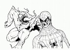 Dibujos de Spider-Man y Venom 1 para Colorear para Colorear, Pintar e ...