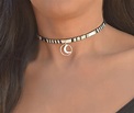 Day Collar Moon BDSM Collar Day Collar for Women Submissive - Etsy