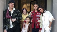 Victoria Beckham celebró su 44º aniversario rodeada de sus cuatro hijo