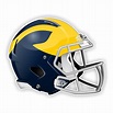 Michigan Wolverines Football Helmet Precision Cut Decal / Sticker