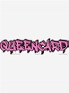 "QUEENCARD" Sticker for Sale by liz-karishma | Redbubble