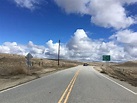 Old California State Route 155 between Bakersfield and Woody