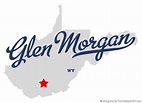 Map of Glen Morgan, WV, West Virginia