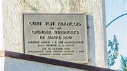 Statue of Curt von Francois