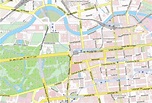 Pariser Platz Stadtplan mit Satellitenfoto und Hotels von Berlin