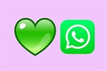 WhatsApp: conoce el real significado del corazón verde y para qué ...