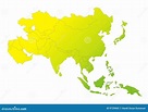 Asian Continent Gradation Royalty Free Stock Photo - Image: 9729965