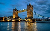Tower Bridge, Lift Bridge Which is An Icon of The London City ...