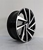 Roda R-Seven - Zunky - aro 17 4x100 Preta Diamantada Em Promoção