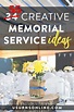 55 Creative Memorial Service Ideas - Urns | Online