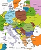 eastern Europe Map Quiz Diagram | Quizlet