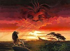 Remember Who You Are The Lion King Embellished Giclee on Canvas by ...