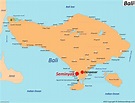 Seminyak Map | Bali, Indonesia | Detailed Maps of Seminyak