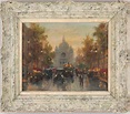 iGavel Auctions: RAOUL GIRARD, Paris street scene, 20C. FR3SH.