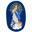 Immaculate Conception of Virgin Mary 11440707 Vector Art at Vecteezy
