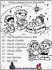 Datas Comemorativas de Dezembro para Educação Infantil ~ Atividade para ...