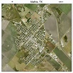 Aerial Photography Map of Mathis, TX Texas