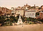 Genoa, Italy ... Piazza Acquaverde | Génova, Italia, Fotos antiguas