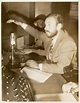 William Spier directing the radio program, March of Time - NYPL Digital ...