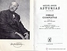 miguel angel asturias - obras completas - 1ª ed - Comprar en ...