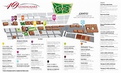 Plano del Centro Historico - Guadalajara | Guadalajara, Ciudades, Mapas