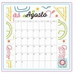 Calendario De Agosto Calendario De Agosto Plantilla De Calendario - Vrogue