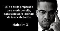 Las 24 mejores frases de Malcolm X