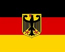 Deutschland-National-Flagge mit Adler online kaufen - Premium Qualität