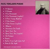 Paul Verlaine Poems
