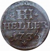 1 Heller - Ernest Frederick II - Ducado de Sajonia-Hildburghausen – Numista