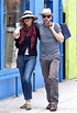 Maggie Gyllenhaal and Peter Sarsgaard wear his-n-her hats in LA | Daily ...