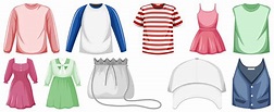 Cartoon Clothes Vector Art, Icons, and Graphics for Free Download