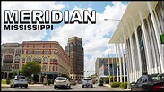 Meridian Mississippi Downtown Tour - YouTube
