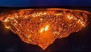 The Darvaza Gas Crater: the Door to Hell - WorldAtlas
