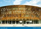 Centro Del Milenio De País De Gales Imagen de archivo - Imagen de ...