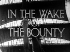 In the Wake of the Bounty - Review - Photos - Ozmovies